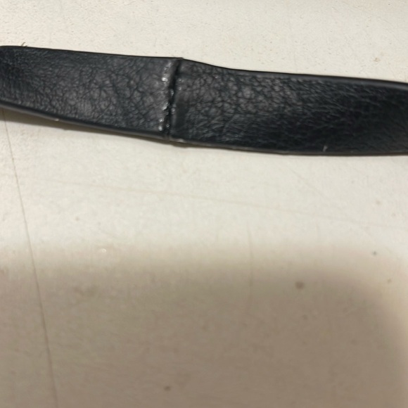 J.Crew crossbody leather bag navy blue good condition just the strap had damaged - Picture 16 of 16